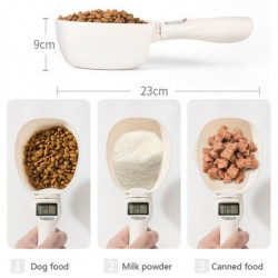 Hefansi Home Kitchen Nutrition Spoon Scale The New Pet Food Spoon Weighing Electronic Weight Spoon Precision [...]
