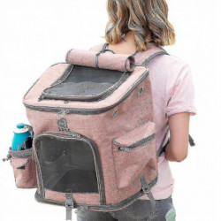 Dog Backpack Foldable Bag For Dogs And Cats.
