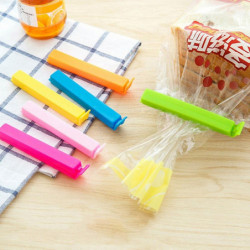 10Pcs Kitchen Storage Snack Food Seal Sealing Bag Clip Sealer Clamp Plastic Tool 10Pcs Kitchen Storage Snack Food Seal Sealing Bag Clip Sealer Clamp Plastic Tool