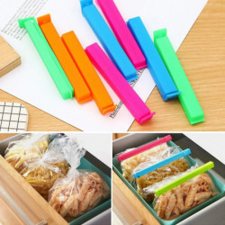 10Pcs Kitchen Storage Snack Food Seal Sealing Bag Clip Sealer Clamp Plastic Tool