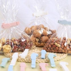 Wharick 3Pcs Bag Clamps Safe Moisture-proof Plastic Portable Food Snack Sealing Clips Kitchen Tools Wharick 3Pcs Bag Clamps Safe Moisture-proof Plastic Portable Food Snack Sealing Clips Kitchen Tools