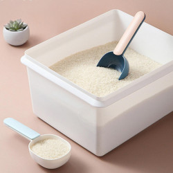 Wharick Multifunctional Large Capacity Food Flour Nuts Beans Clip Handle Kitchen Spoon