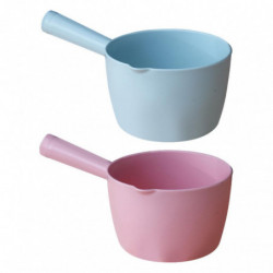2PCS Kitchen Plastic Water Ladles Multi-purpose Water Spoons Bathroom Bailers