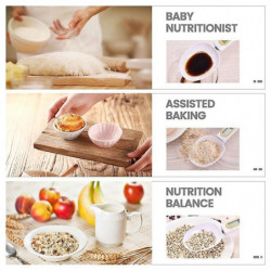 Balance de cuisine électronique 500g 0.1g Écran LCD Poids numérique Cuillère à mesurer Balance à cuillère [...]