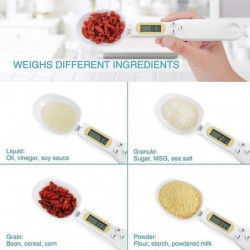 Balance de cuisine électronique 500g 0.1g Écran LCD Poids numérique Cuillère à mesurer Balance à cuillère [...]