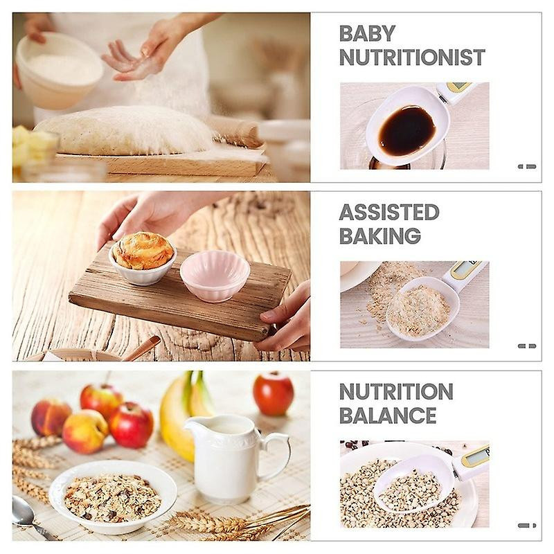 Balance de cuisine électronique 500g 0.1g Écran LCD Poids numérique Cuillère à mesurer Balance à cuillère [...]