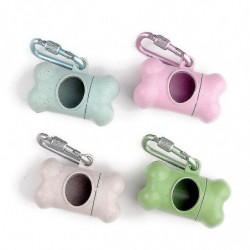 Pet Dog Poop Dispenser Bone Shape Dog Bag Holder Travel Cat Dog Bag Dispenser Degradable Pet Dog Poop Dispenser Bone Shape Dog Bag Holder Travel Cat Dog Bag Dispenser Degradable
