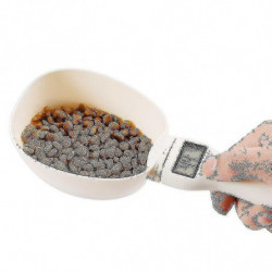 800g / 1g Pet Food Scale Cup pour chien Cat Feeding Bowl Kitchen Scale Spoon Feeding A 800g / 1g Pet Food Scale Cup pour chien Cat Feeding Bowl Kitchen Scale Spoon Feeding A