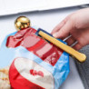 Coffee Spoon With Long Handle Multifunction Sealing Bag Clip For Tea Coffee