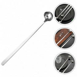 Long Handle Soup Ladle Stainless Steel Water Spoon Stirring Food Scoop Kitchen Water Scoop Long Handle Soup Ladle Stainless Steel Water Spoon Stirring Food Scoop Kitchen Water Scoop