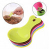 Pet Feeding Shovel Spoon Dispenser Dogs Cats Puppy Litter Feeder Scoop Supplies