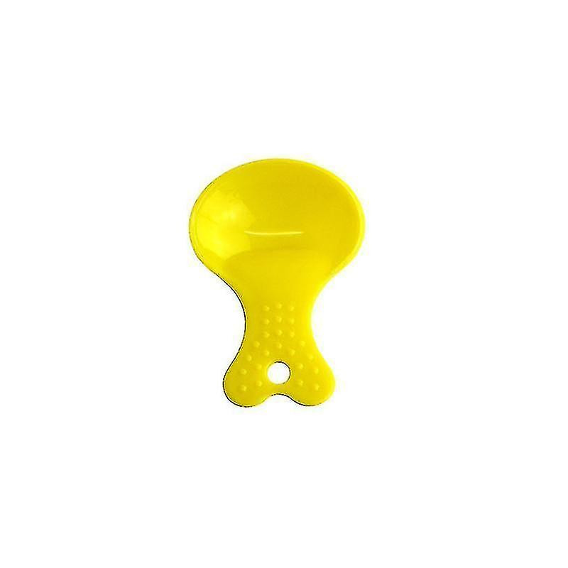 Respectueux de l’environnement Durable Plastique Nourriture Jaune Scoop 3pcs