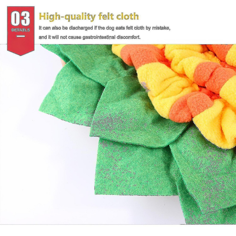 Multi Function Pet Sniffing Mat Polar Fleece Cushion Slow Eating Feeding Pad Anti