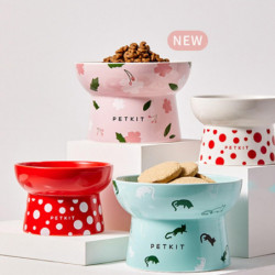 Pet Ceramic Tall Raised Bowl Durable Versatile Cat Feeding Supplies pour protéger la colonne vertébrale de votre [...]