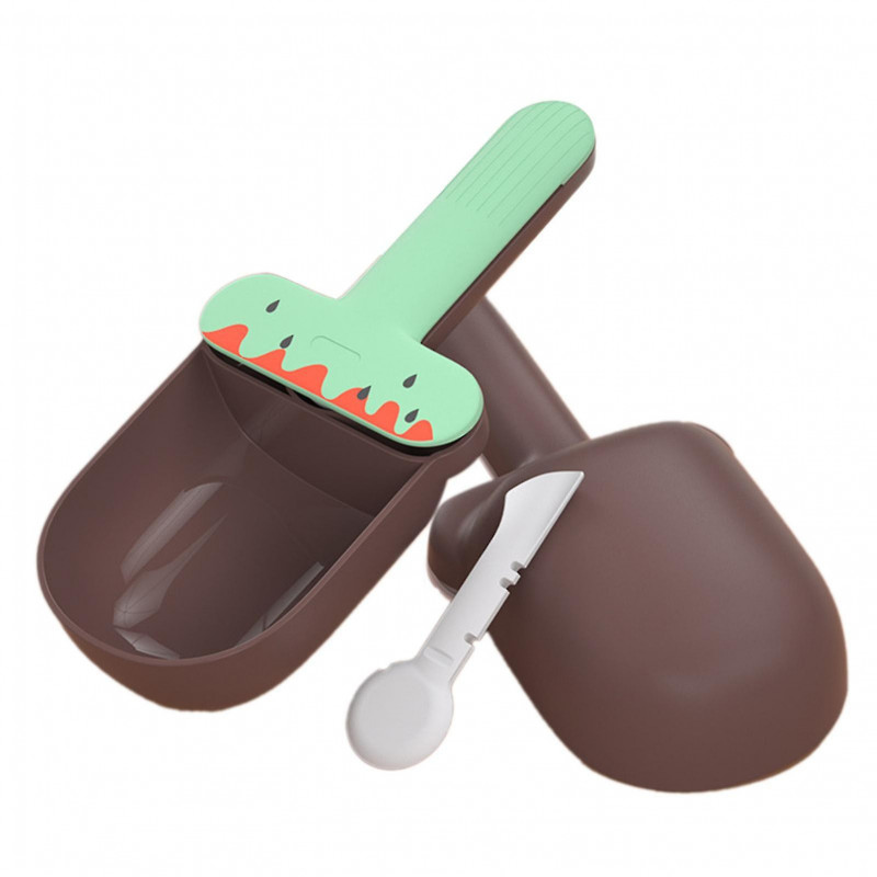 Cute Ice Cream Shape Pet Food Spoon with Sealing Clip - Large Capacity, Food Grade Scoop for Dogs, Cats, and Other [...]