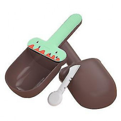 Cute Ice Cream Shape Pet Food Spoon with Sealing Clip - Large Capacity, Food Grade Scoop for Dogs, Cats, and Other [...]