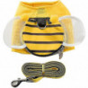 Yellow Vest Chest Strap Wings Backpack Design Small Pet Supplies A