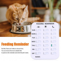 Chiens Chats Accueil Cuisine Poisson Enfants Magnétique Bricolage Alimentation des animaux de compagnie Rappel Chiens Chats Accueil Cuisine Poisson Enfants Magnétique Bricolage Alimentation des animaux de compagnie Rappel