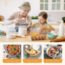 Échelle de cuillère alimentaire numérique, échelle de cuillère de mesure de cuisine électronique de 500 g / 0,1 g, [...]