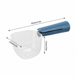 2 sets 2pcs Pet Food Scoop Transparent Clear Scale Food Grade Dog Food Shovel With Clip Handle For Puppy Cat Blue 2 sets 2pcs Pet Food Scoop Transparent Clear Scale Food Grade Dog Food Shovel With Clip Handle For Puppy Cat Blue