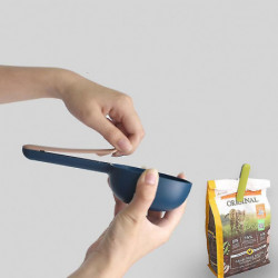 2 In 1 Creative Kitchen Rice Shovel Flour Spoon With Clip Spoon Large Capacity Pet Grain Spoon 2 In 1 Creative Kitchen Rice Shovel Flour Spoon With Clip Spoon Large Capacity Pet Grain Spoon
