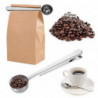 Coffee Measuring Spoon Sealing Clip, Coffee Bag Clip Stainless Steel Ground Coffee Coffee Scoop Spoon With Bag [...]