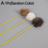 Random Color Tease Cat Stick Faux Rabbit Fur Pompom Plush Pet Interactive Stick Cat Playing Training Toys Pet [...]