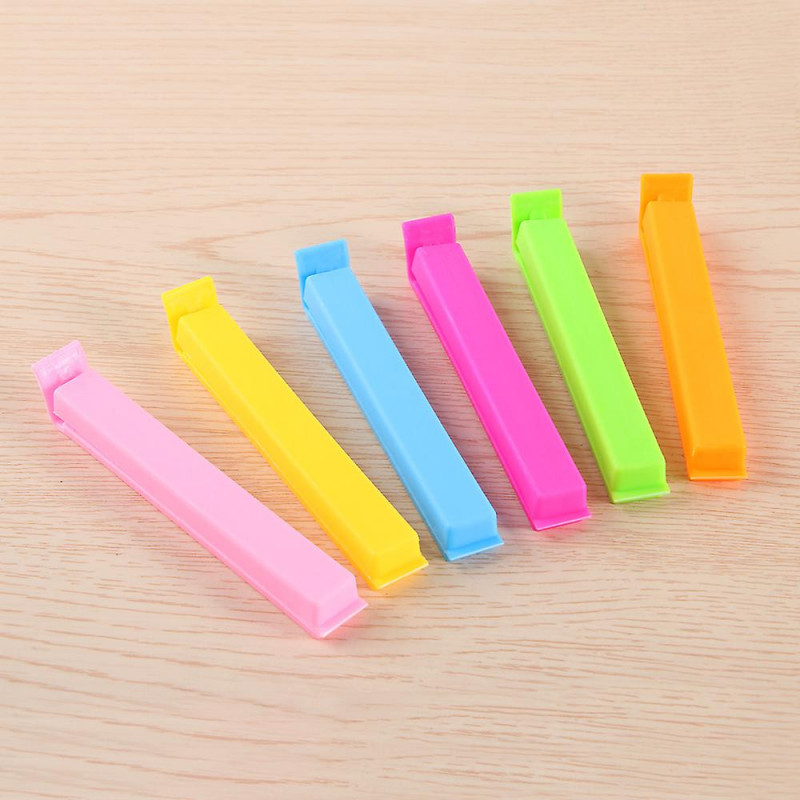 10/20pc Portable Sealing Clip Food Snack Seal Sealing Bag Clips Mini Vacuum Sealing Clamp Food Plastic Clip [...]