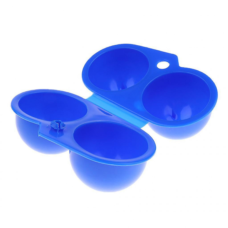 Egg Box Holder Carrier Container Camping Hiking Picnic Caravan Storage Case - Orange