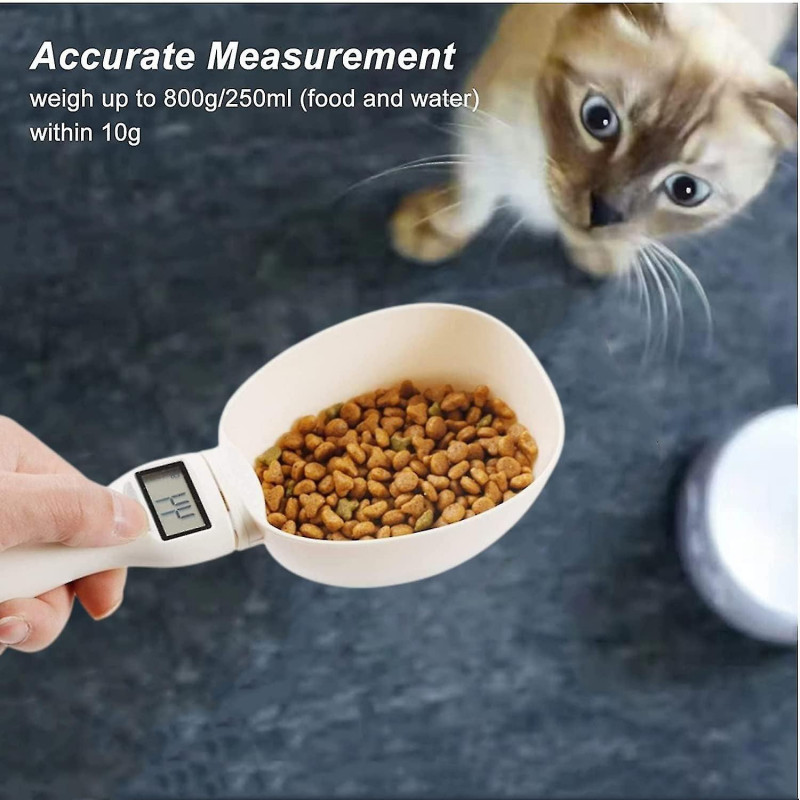 Pet Food Measuring Scoop Scale, Kitchen Digital Food Measuring Spoon For Dog Cat, Portable Feeding Bowls For [...]