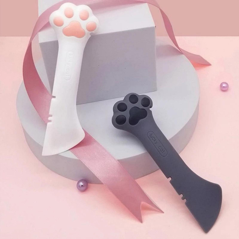 Pet Food Can Spoon Opener Universal Silicone Can Lids For Dog And For Cat Food
