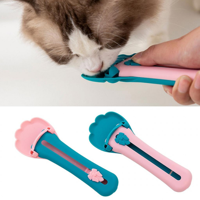 Pet Feeding Spoon Cats Feeding Spoon Cats Strip Spoon Cats Strip Squeeze