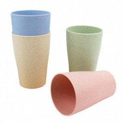 Home Plastic Water Cup Juice Tea Cup Portable Brief Thickened Washing Cup Home Plastic Water Cup Juice Tea Cup Portable Brief Thickened Washing Cup