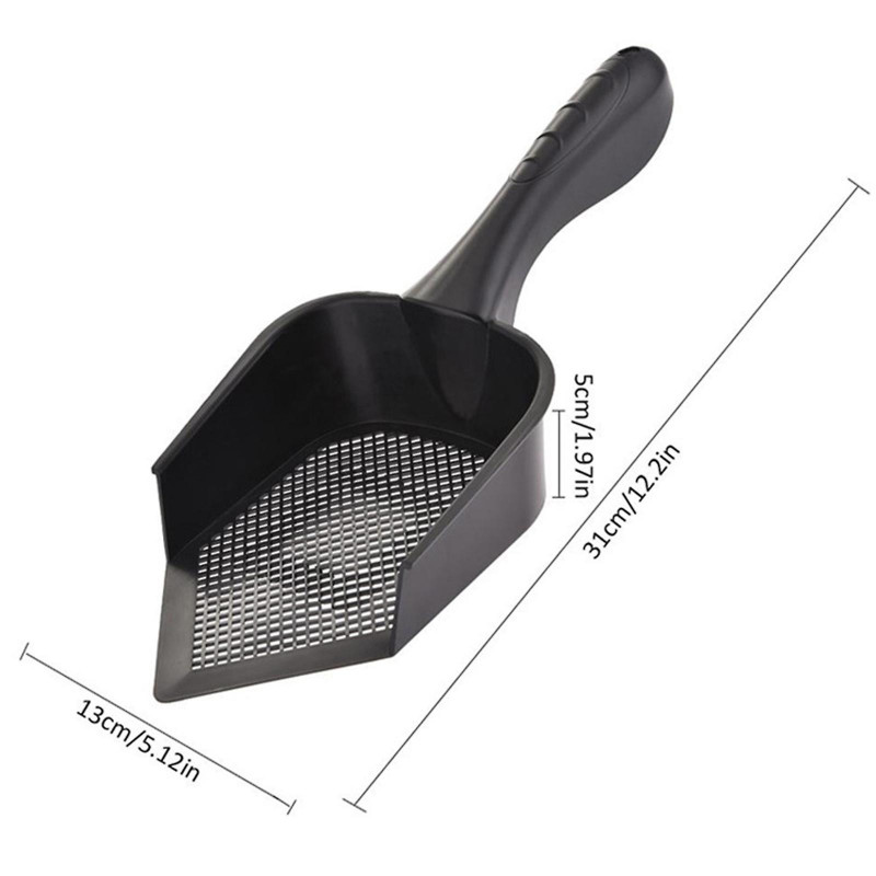 For Cat Kitty Litter Scoop Small Holes Fine Litter Scooper Shovel For Dog Rabbits Hamster Snake