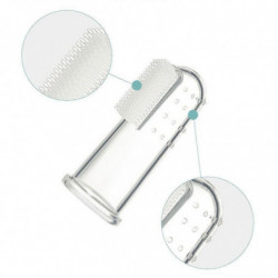 Brosse à dents à doigts pour chiens Soft Food Grade Silicone Pet Training Toothbrush Brosse à dents à doigts pour chiens Soft Food Grade Silicone Pet Training Toothbrush