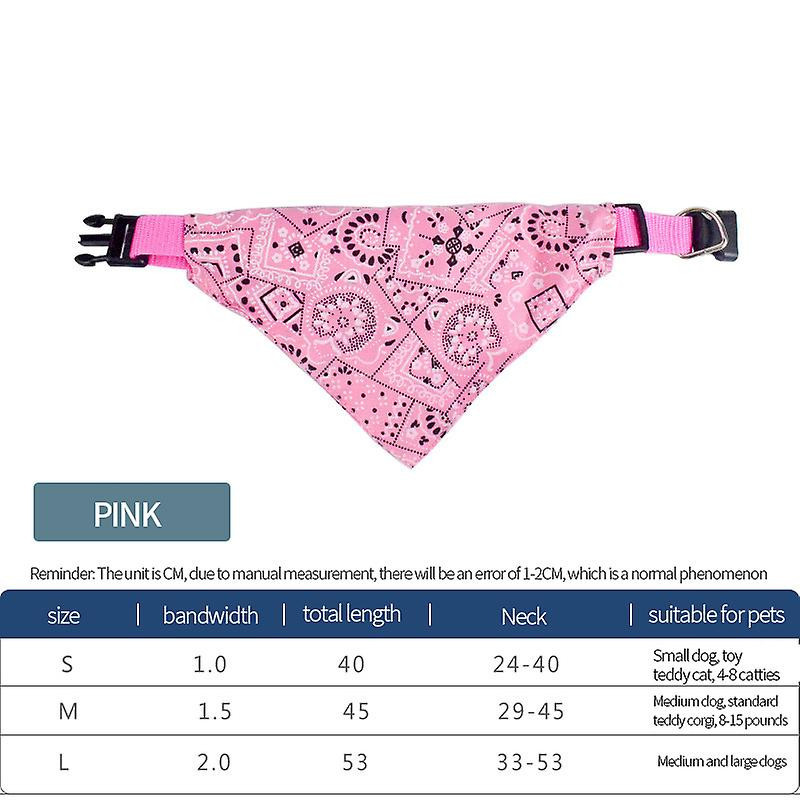 Réglable Cat Dog Bandana Collier Souple Imprimé pour Chien Fournitures pour Chien Chat Écharpe Collier Pour [...]