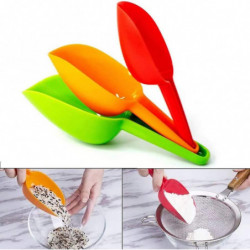 3 Pcs Ice Scoop, pelle d’alimentation pour animaux de compagnie Cat Food Scoop, cuillère pour chien, plasti [...]