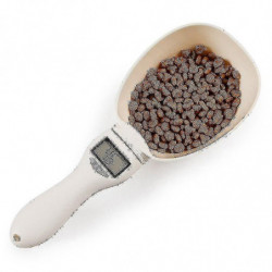 800g / 1g Pet Food Scale Cup pour chien Chat Feeding Bowl Cuisine Scale Spoon Feeding 800g / 1g Pet Food Scale Cup pour chien Chat Feeding Bowl Cuisine Scale Spoon Feeding