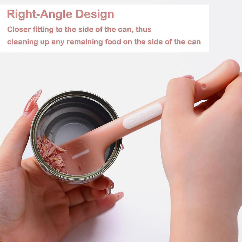 Pet Food Can Spoons, 4 Pcs Pet Food Mixing Spoons Wet Food Canned Scoop Can Spatula For Dogs Cats Silicone Pet [...]