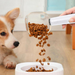 Pet Food Scoop | Clear Measuring Cup For Puppies,pet Feeding Scooper With Comfortable Grip Handle For Dogs Cats [...]