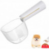 Pet Food Scoop | Clear Measuring Cup For Puppies,pet Feeding Scooper With Comfortable Grip Handle For Dogs Cats [...]