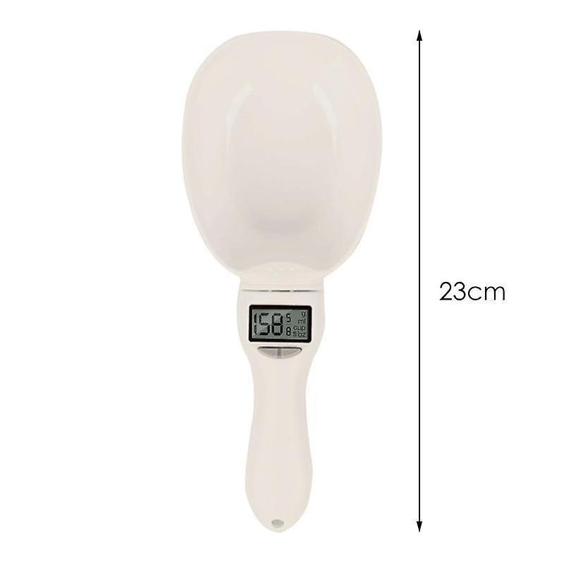 Pet Food Scale Dog Cat Feeding Bowl Measuring Spoon Kitchen Scale Digital Display Pet Accessories Dog Food Container