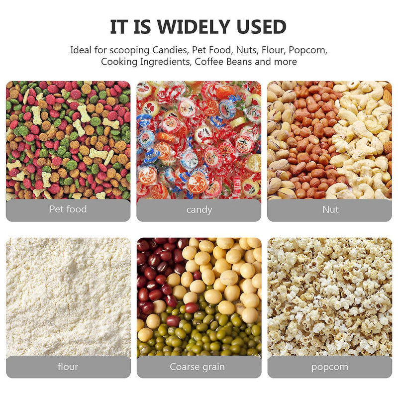 Cereal Spoon Pet Food Shovel Pet Food Scoop Flour Shovels Metal Ice Scoop Dog Food Scoop