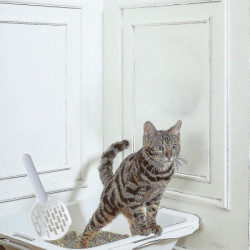 Sifter Shovel Litter Scoop - Durable Abs Plastic Litter Scoop