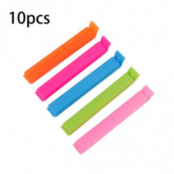 10 Pcs/set Portable Food Bag Sealer Snack Storage Sealing Clamp Mini Seal Clips 10 Pcs/set Portable Food Bag Sealer Snack Storage Sealing Clamp Mini Seal Clips
