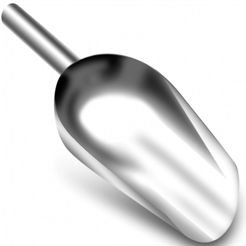 Dog Food Scoop Thickened Stainless Steel High Capacity Multipurpose Pet Spoon for Dogs and Cats