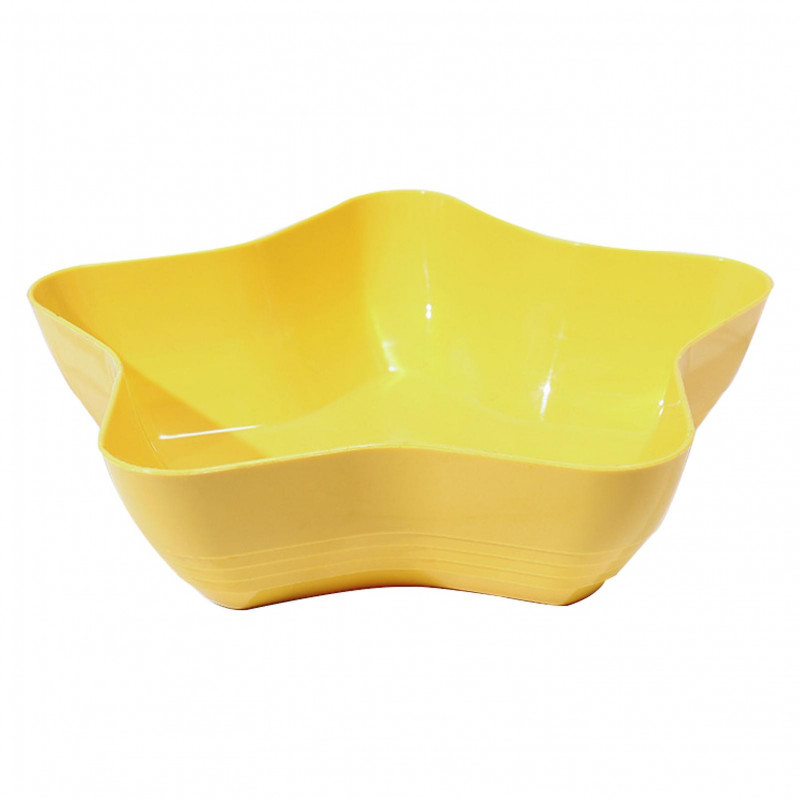 Five-pointed Star Fruit Plate Large Capacity Food Grade Plastic Multi-purpose Snack Fruit Nut Food Serving Tray [...]