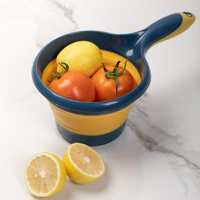 Water Scoop Collapsible Lightweight Healthy Bathing Ladle Spoon Kitchen Accessory Water Scoop for Home KAESI