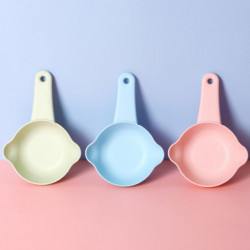 Pet Food Scoop Dog Cat Food Scooper Cuillère à tasse colorée Cuillère à café sûr Pp Facile à ranger Pet Food Scoop Dog Cat Food Scooper Cuillère à tasse colorée Cuillère à café sûr Pp Facile à ranger