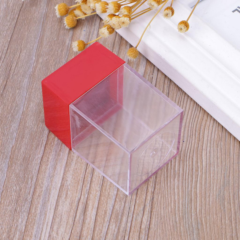 1pc Magnetic Clip Dispenser Paper Holder Square Box For Case Random Color 1pc Magnetic Clip Dispenser Paper Holder Square Box For Case Random Color